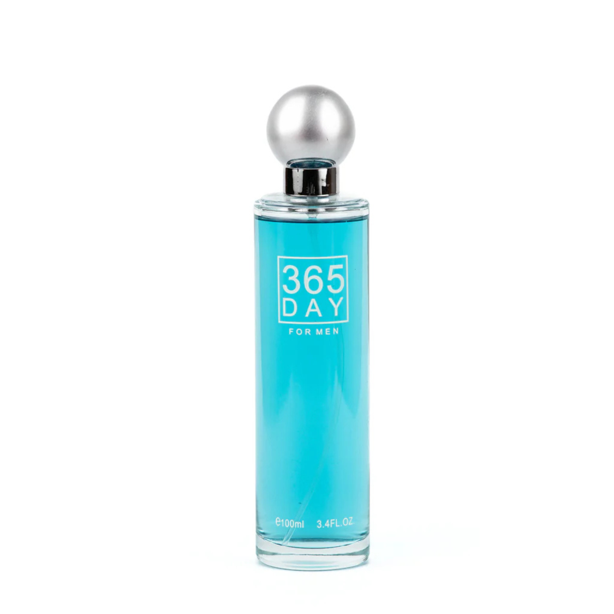 Blue perfume bottle labeled '365 Day for Men' on a white background. This fragrance is from the EBC Collection brand.