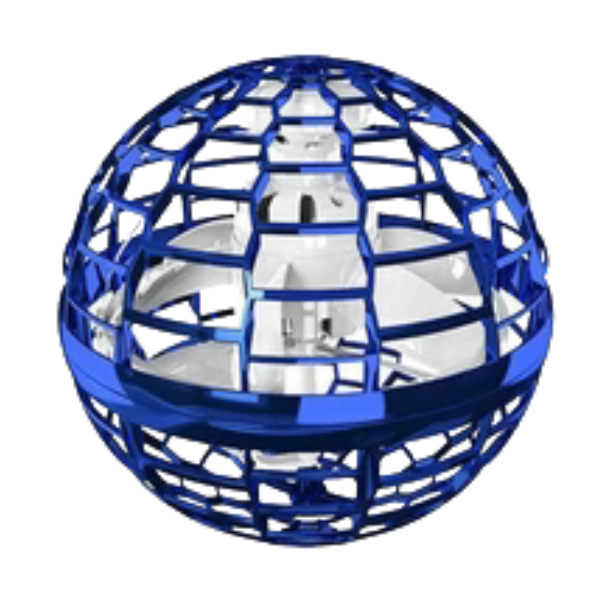 Flying Nova Pro Blue Ball on a white background