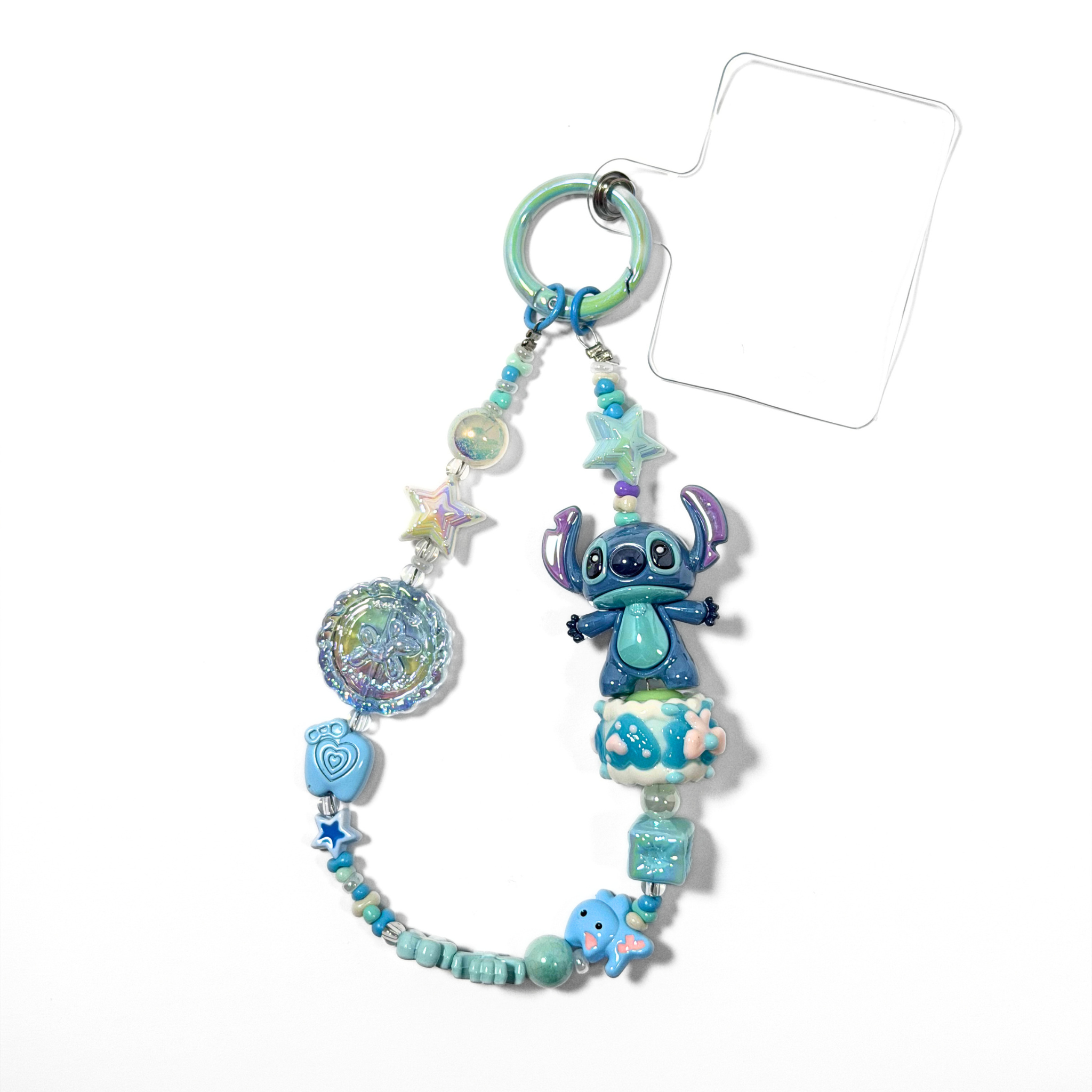 Keychain with lilo from Lilo and Stitch on a white background