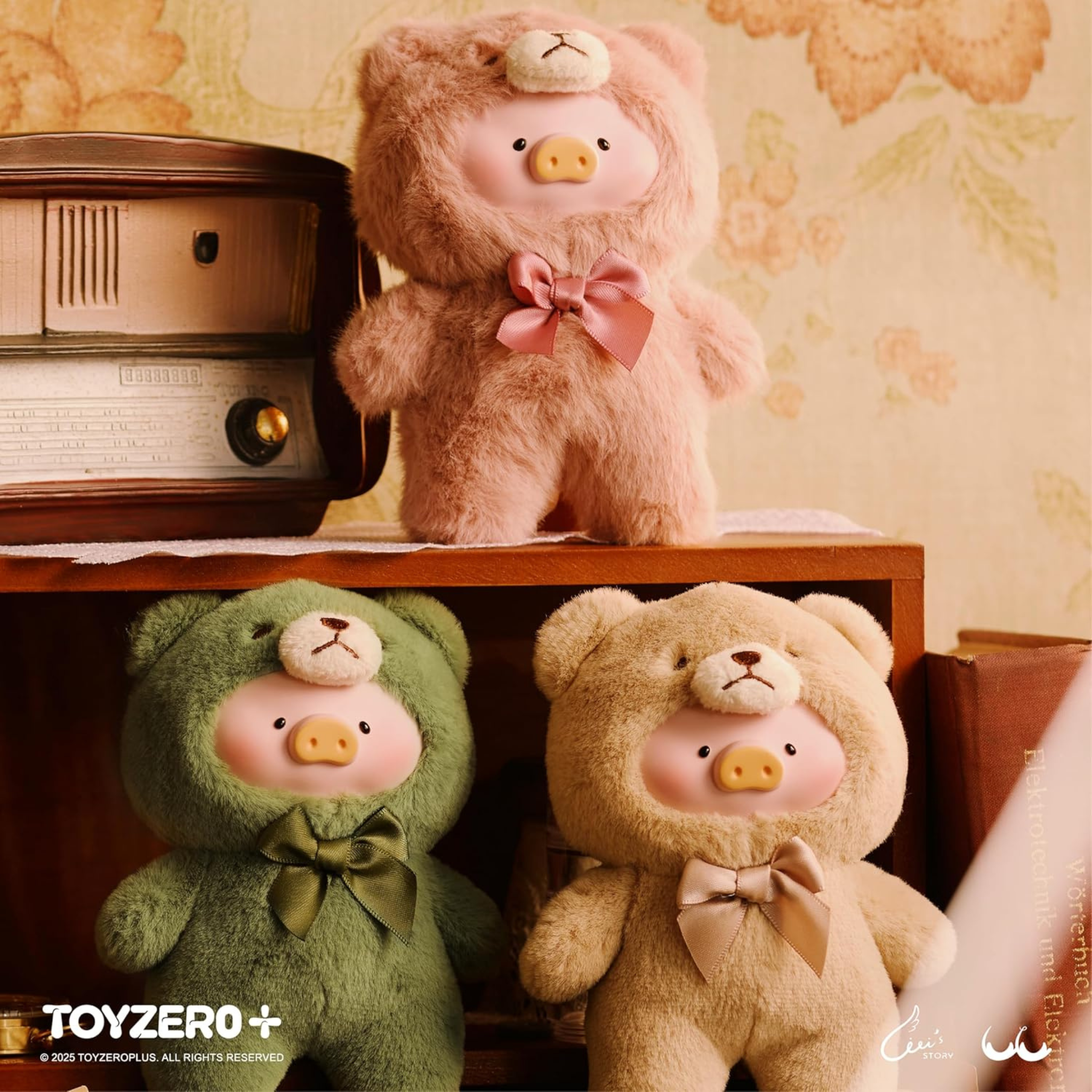 Lulu The Piggy Vintage Teddy Shop Vinyl Blind Box