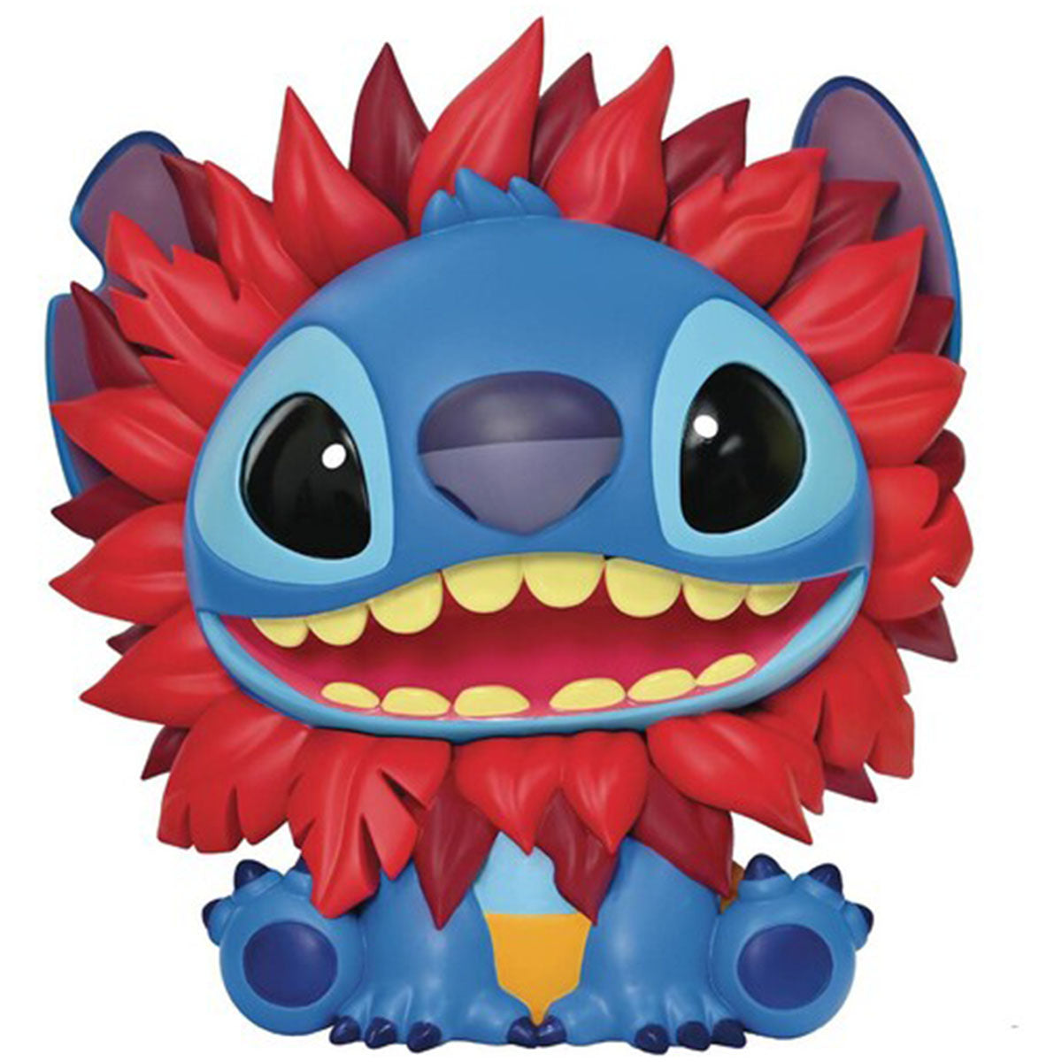 Stitch PVC Coin Bank In Lion King Costume