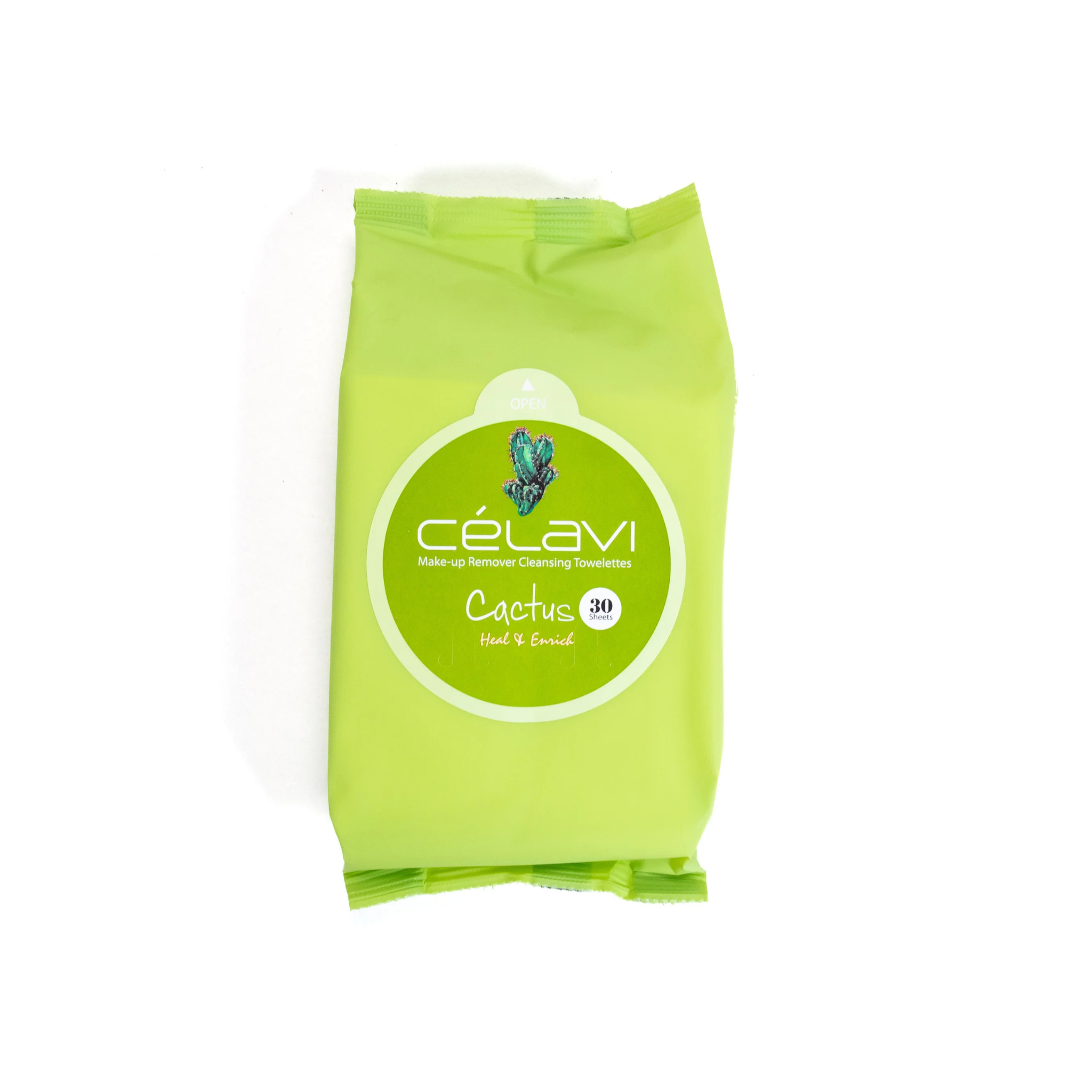 Célavi Cleansing Wipes Cactus