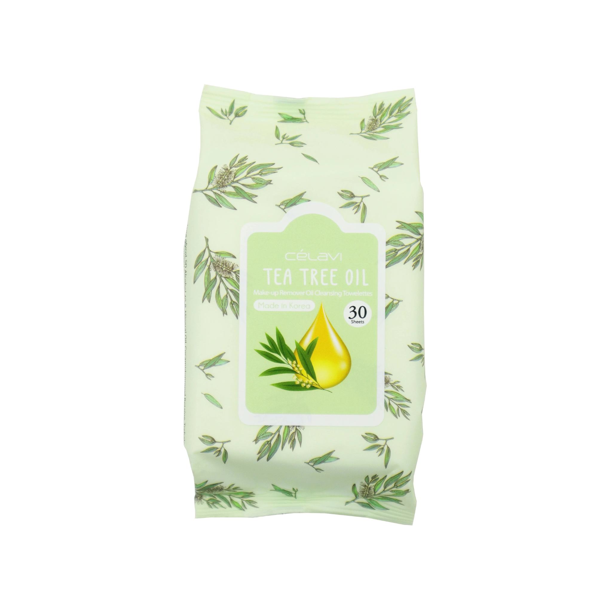 Célavi Cleansing Tissue Tea Tree Oil