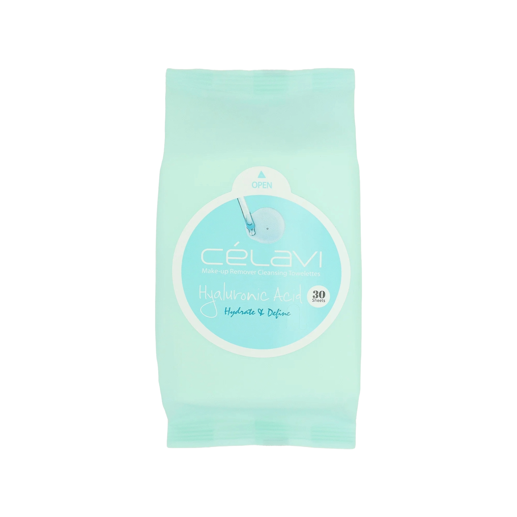 Célavi Hyaluronic Acid Cleansing Wipes