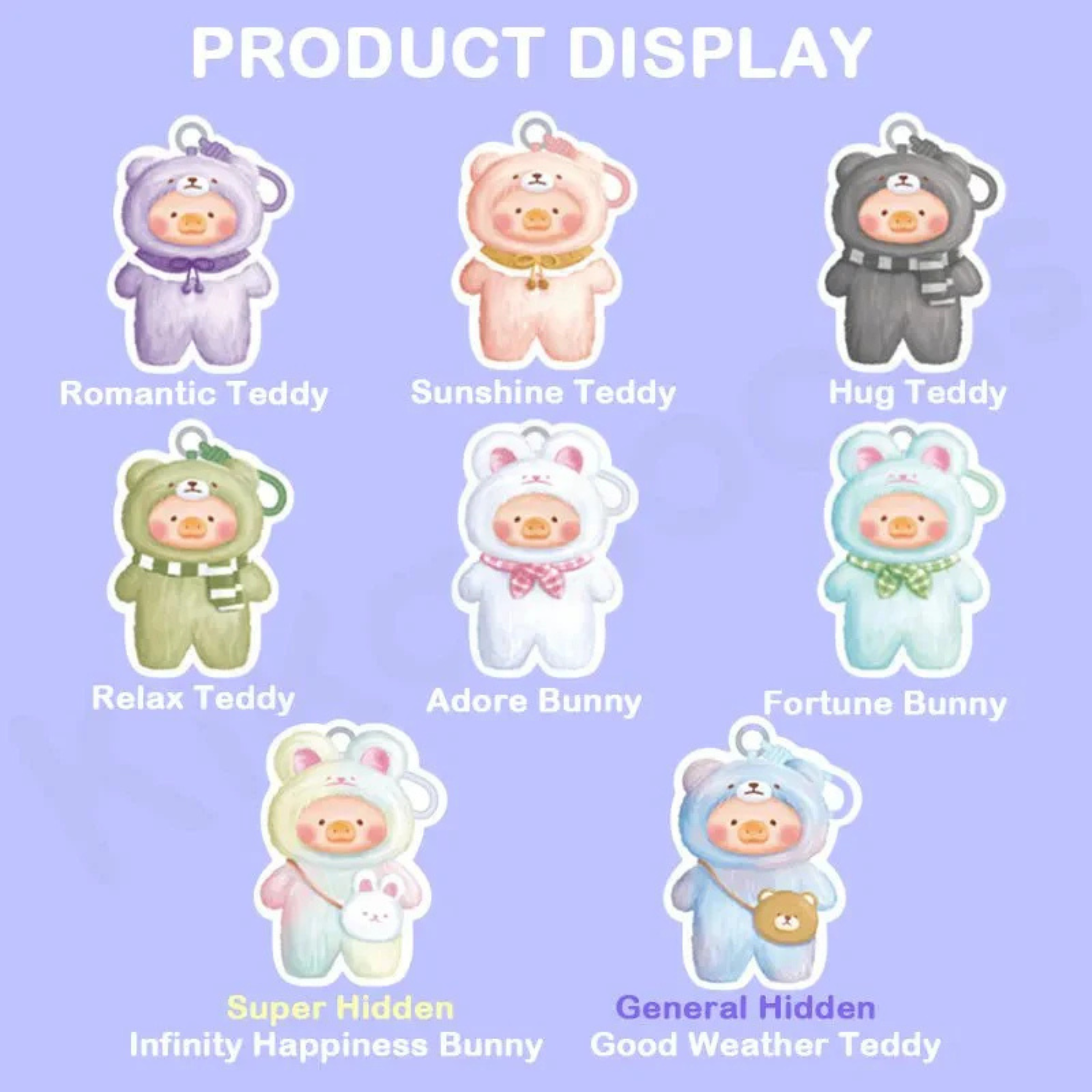 Lulu The Piggy Joyful Time Series Plush Blind Box