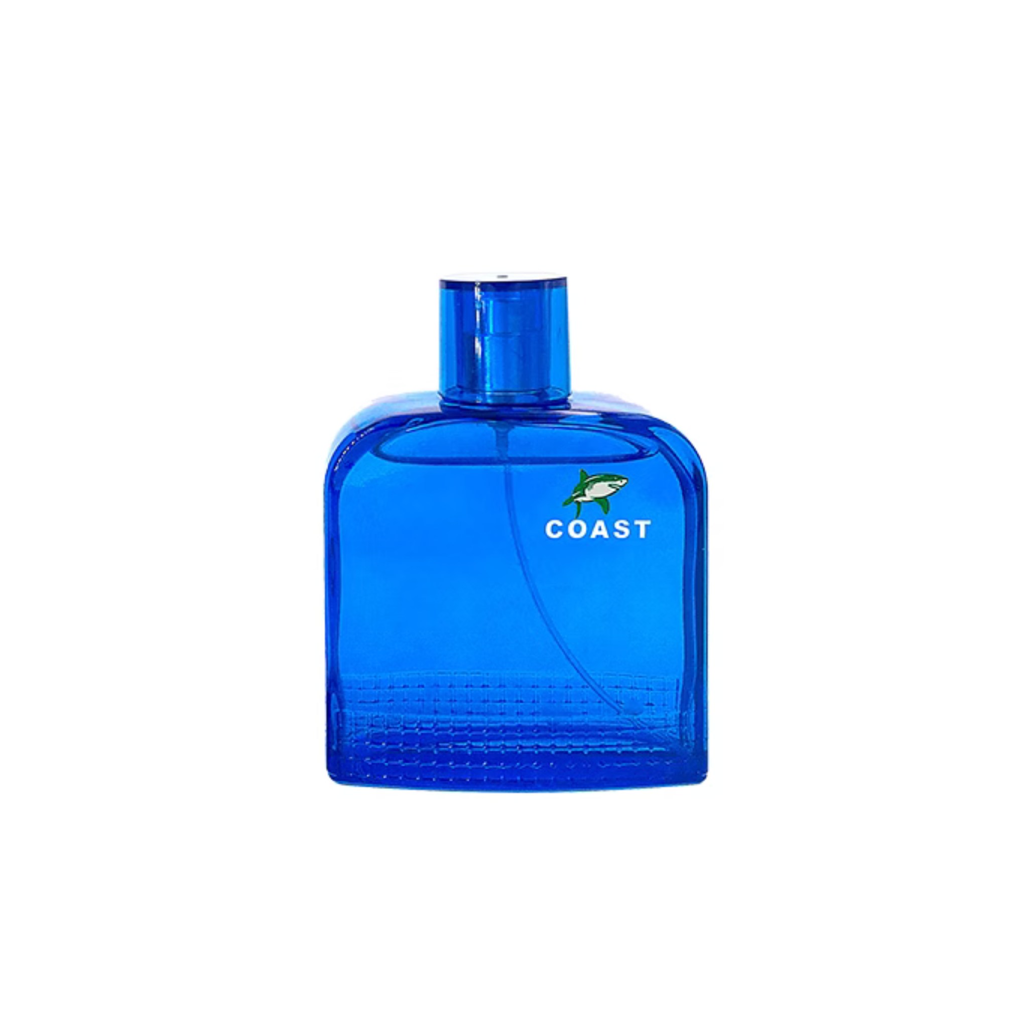 EBC Collection Blue Coast perfume bottle labeled 'COAST' on a white background