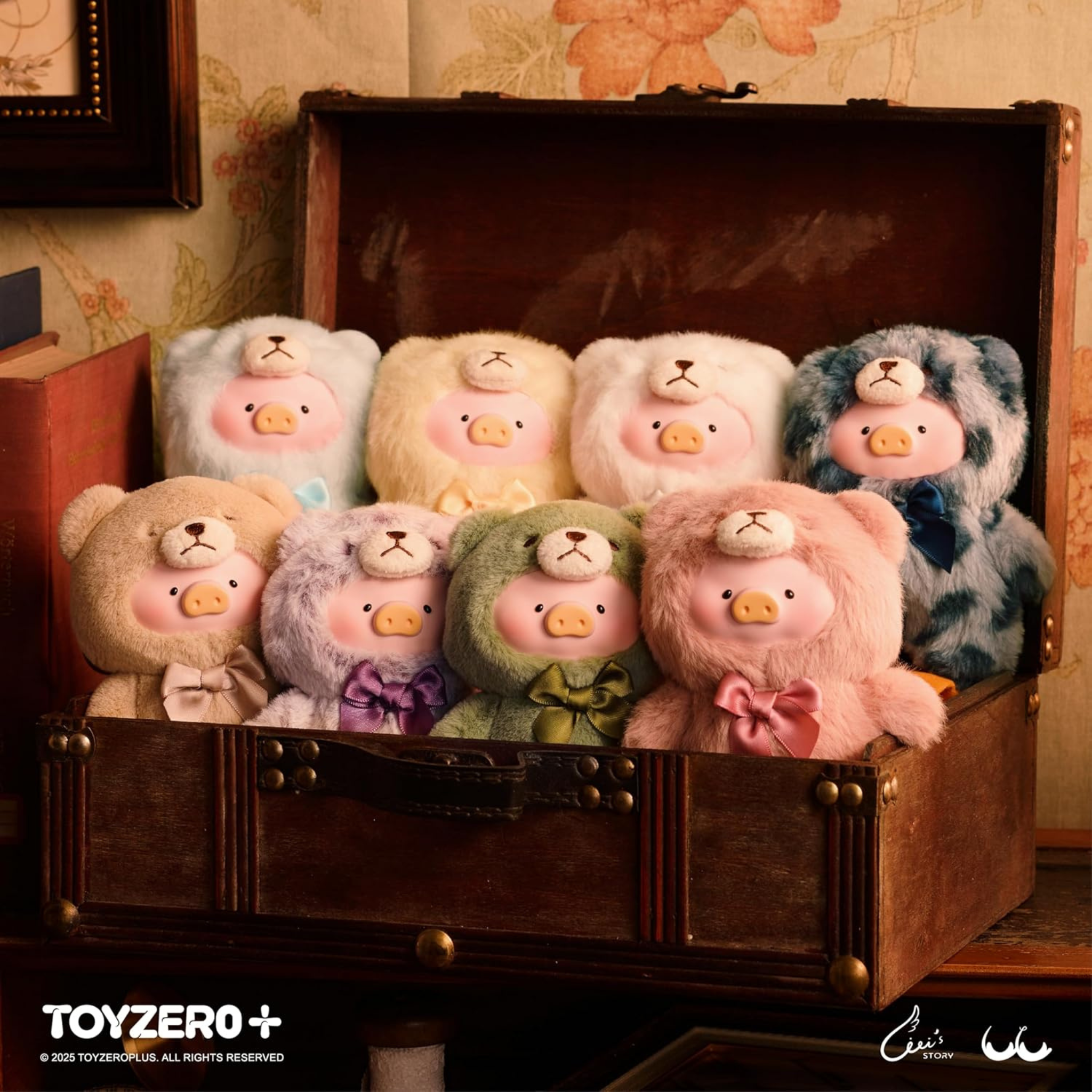 Lulu The Piggy Vintage Teddy Shop Vinyl Blind Box