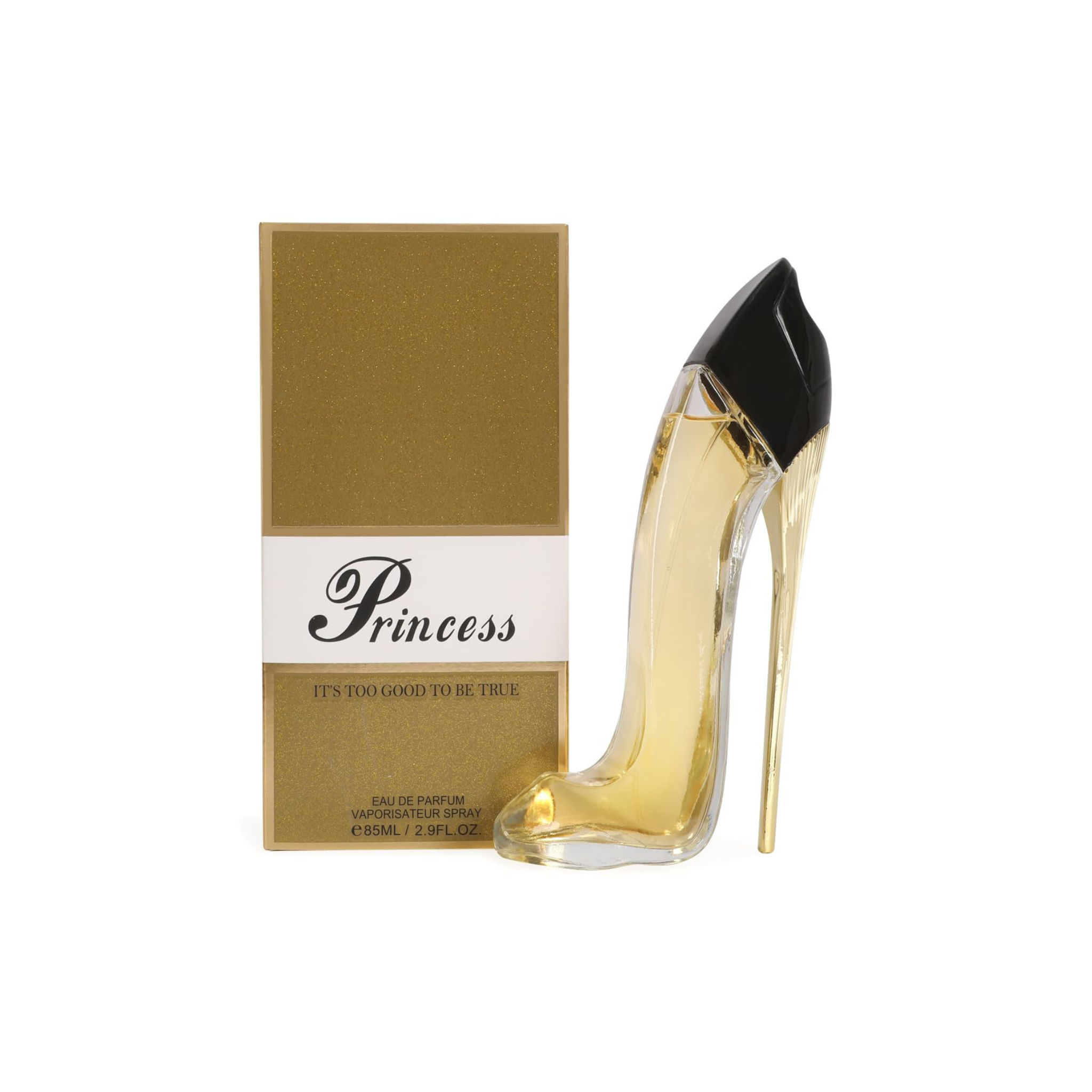 PRINCESS HIGH HEEL PERFUME GOLD