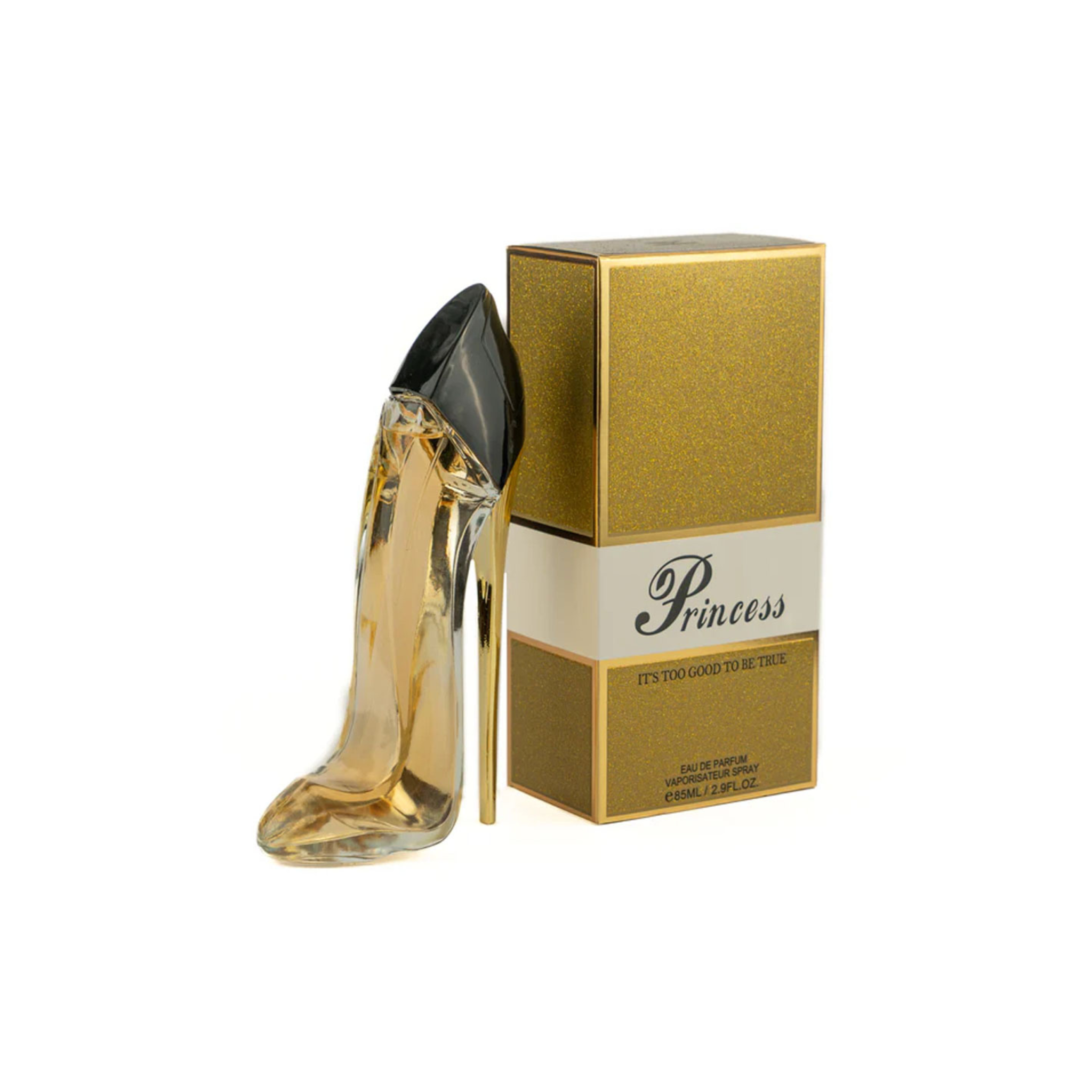 PRINCESS HIGH HEEL PERFUME GOLD