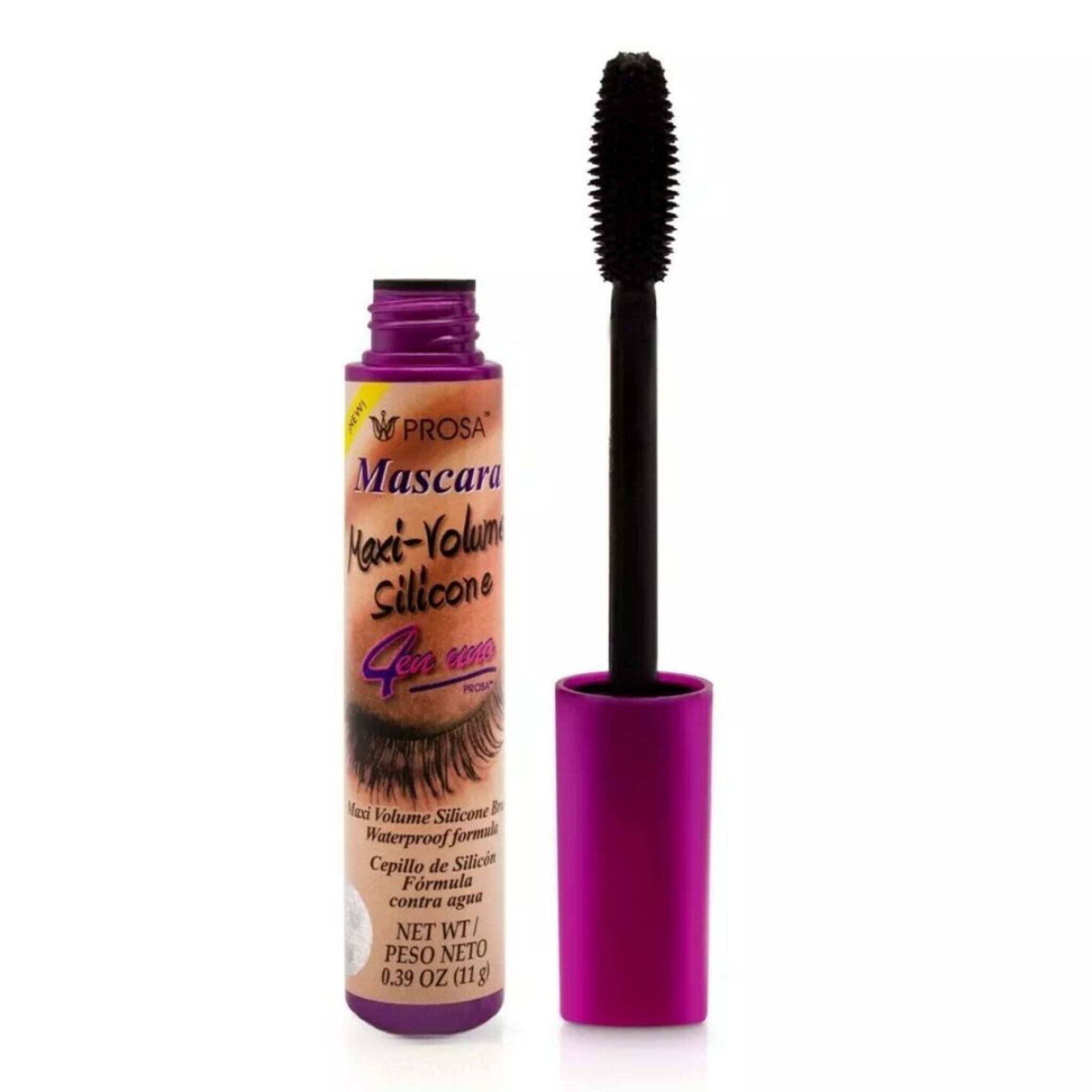 Prosa Mascara 4 in 1 Silicone Maxi-Volume 11g