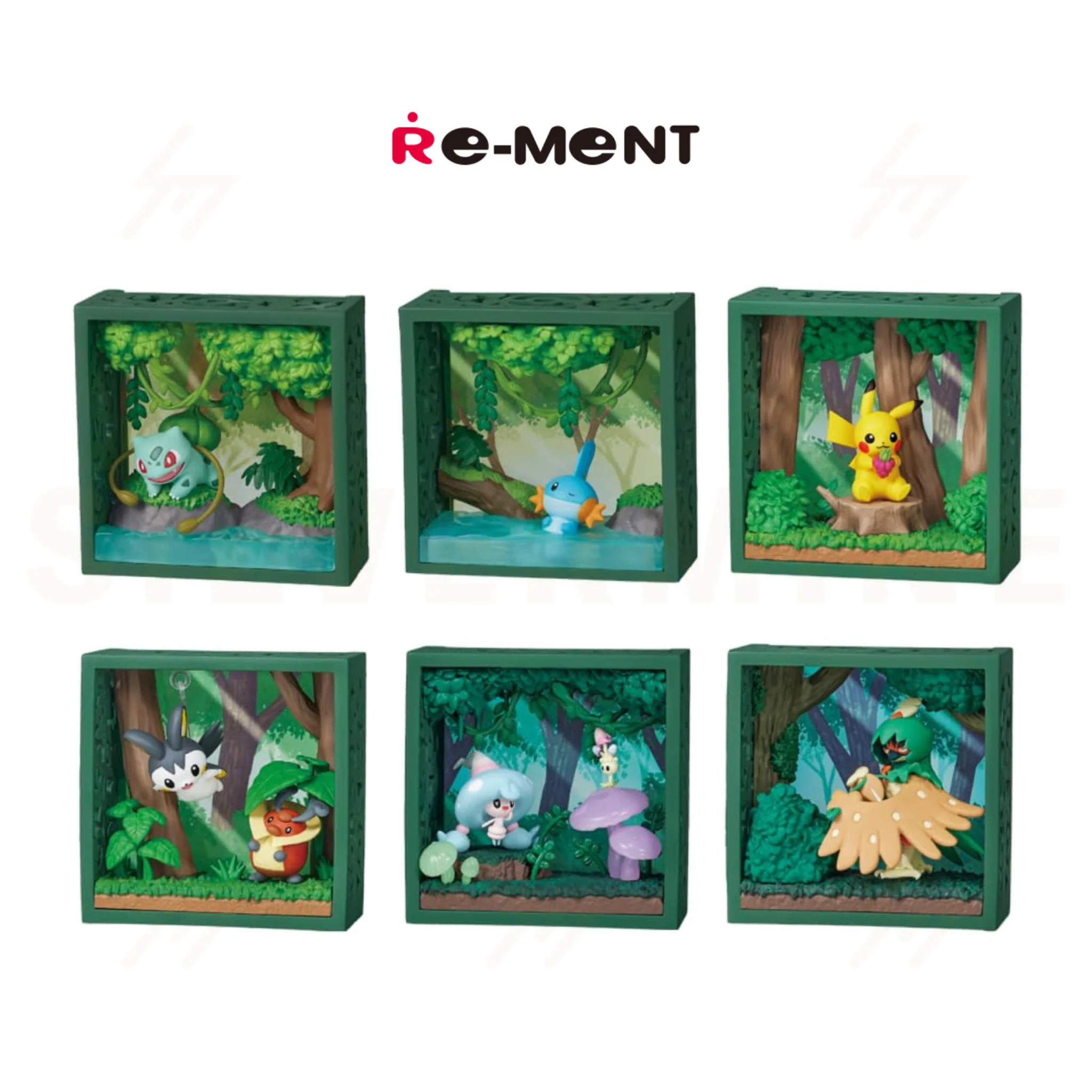 Pokémon Frame Deep Green Forest Series Blind Box
